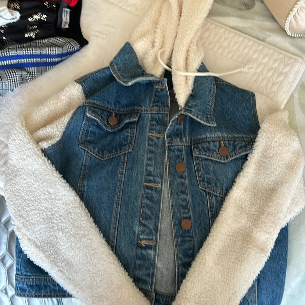 No Boundaries Juniors Jean Jacket